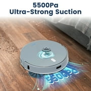 AIRROBO L50+ Robot Vacuum & Mops - Self Empty, Ultrasonic Carpet Detection, 75 Days Hands-Free, 180min Runtime, Smart App Control