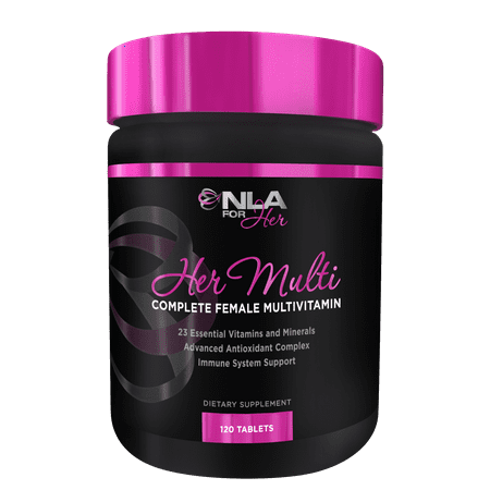 NLA for Her, Her Multi Complete Female Multivitamin Tablets, 120 (Best Vitamins For Female Runners)