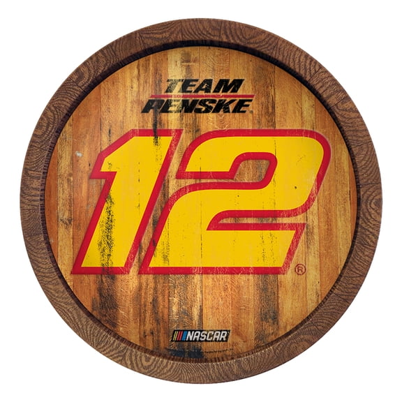 Ryan Blaney 20.25'' Faux Barrel Top Sign
