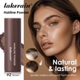 thumbnail image 2 of Lakerain Hairline Powder sombra de frente polvo de contorno modificador polvo de relleno de línea de cabello polvo de contorno de cejas, 2 of 5