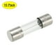 thumbnail image 1 of Fusible de vidrio de 10A y 250V Uxcell, 5mm x 20mm, 10 piezas, 1 of 5