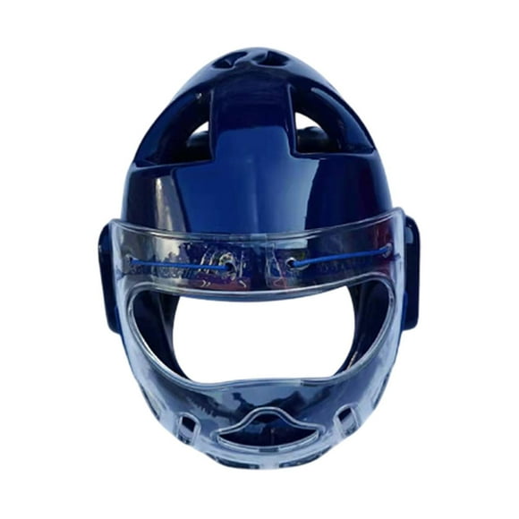 Colaxi Boxing Headgear Forehead and Ear Protection Padded Training Helmet Thicken Head Gear Face Cover Karate Headgear for Taekwondo L