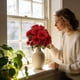 thumbnail image 1 of Imitation Flower Home Decoration Wedding Handheld Flower Wall Artificial Flower, 1 of 6
