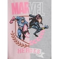 thumbnail image 6 of Marvel Girls' Split Graphic Sweatshirt, Sizes 4-16, 6 of 13