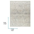 thumbnail image 4 of Livabliss x Becki Owens Marlene Vintage Medallion Area Rug,7'9" x 10',Light Blue, 4 of 9