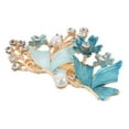 thumbnail image 1 of LOLIPPYY Retro Hair Barrettes in Blue for Secure Hair and Daily Use 1Set, 1 of 6