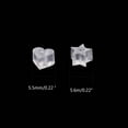 thumbnail image 3 of 50 Pack Silicone Ear Backings Star/Heart Shaped Jewelry Accessories Part Ear Plugging Earring Back for Earrings, 3 of 8