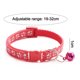thumbnail image 2 of Ameolela - Collares de identificación para cachorros, identificación, parto, nailon suave, arena de seguridad separable ajustable, 2 of 5