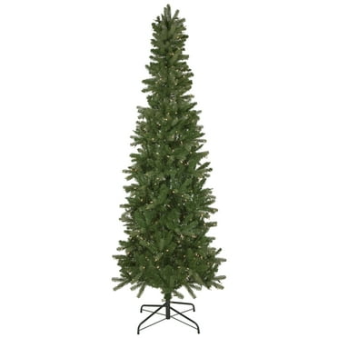 Northlight 7.5' Pre-Lit Wicklow Noble Fir Artificial Christmas Tree, Clear Lights