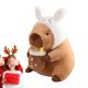 thumbnail image 1 of Relleno de marsopa sin aletas - relleno de marsopa sin aletas kawaii - peluche de marsopa sin aletas , amante de los animales d 41 cm, 1 of 5