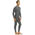 thumbnail image 2 of Sxiwei Mens Full Body Leotard Bodysuit Athletic Unitard Footless Zentai Catsuit Sports Dance Wear Grey 2XL, 2 of 7