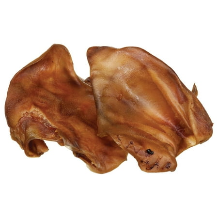Eager Paws All-Natural Jumbo Pig Ears for Dogs, 6-count - Long Lasting Dog