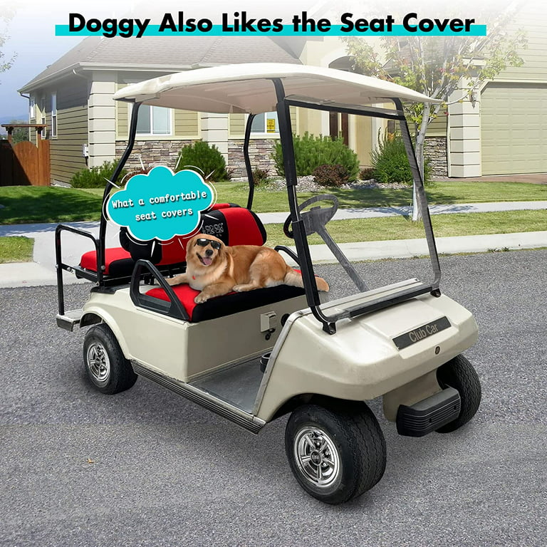 Club Car DS Seat Cushions Golf Cart Seat Kit - 10L0L