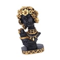 thumbnail image 3 of Estatua de mujer africana, adorno estético, obra de arte, exquisita figura de busto de dama para Estilo B, 3 of 9