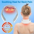 thumbnail image 4 of TeqHome 4 Head EMS Neck Massager with Heat Portable Heated Neck Massager with 6 Modes 20 Intensity Levels Remote Control Voice Prompt, 4 of 12