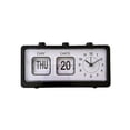 thumbnail image 1 of Manual Page Turning Alarm Clock Digital Clock Square Versatile Alarm Clock Study Calendar Fashion C, 1 of 5