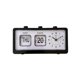 thumbnail image 1 of Manual Page Turning Alarm Clock Digital Clock Square Versatile Alarm Clock Study Calendar Fashion C, 1 of 5