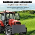 thumbnail image 5 of Quick Attach Plate Heavy Duty Steel Skid Steer Mount Plate Universal Attachment Mount Plate for Tractors, 5 of 7