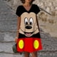 thumbnail image 2 of Vestido con escote en V, XS-5XL, manga corta, para mujer, hasta la rodilla, vestido de fiesta de verano para mujer, minivestidos sexys con estampado de Mickey Mouse de Disney, 2 of 5
