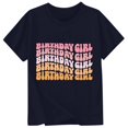 thumbnail image 4 of Zhanqunnn Kids Short Sleeve T Shirt Fashion Casual Letter Printed Round Neck Summer Top for Boys Girls, Size 10-11 Years, 4 of 4