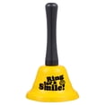 thumbnail image 1 of SHISUYAN Yellow Metal Bell for Party Use Loud and Clear Ring Suitable for All Fun Events 3.5 Inches, 1 of 8