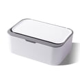 thumbnail image 2 of Caja de almacenamiento de tejidos Reutilizable con tapa de gran capacidad Toalla a prueba de polvo Organizador del dispensador Hogar para coches de sala de estar gris kenally HA012032-02B, 2 of 7