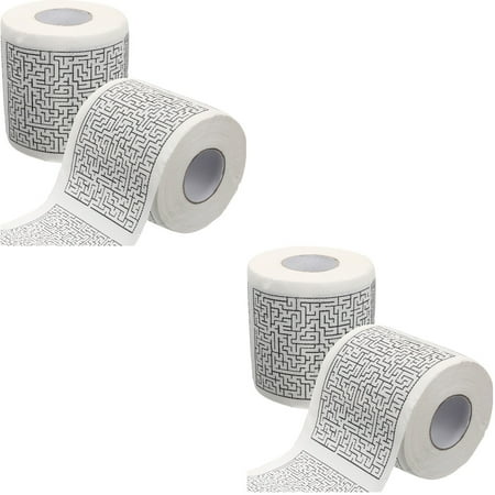 4 Rolls Toilet Tissue Tissue Paper Supple Toilet Paper Toilet Napkins Printed Toilet Paper Paper for Toilet