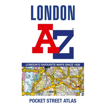 London A-Z Pocket Atlas, (Paperback)