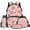 Purple Cherry Blossom Dragon, variant on HUIACONG 4Pcs Purple Cherry Blossom Dragon Kids Backpack Set for Boys, Padded Strap Bookbag with Insulated Water Bottle, Water Bottle Cover and Lunch Box, Great Choice for Elementary School Boys