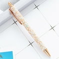 thumbnail image 2 of Press The Beating Pen Spots Rhinestone foreskin Press The Pen Girl Student Stationery Ballpoint Pen Multi Color Press Pen 1ML Easter Crafts for Kids Ages 4-8, 2 of 5