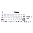 thumbnail image 1 of Teclas De Teclado Teclado Inalámbrico Teclas PBT Sublimación De 5 Caras 71 Teclas Tapas De Teclado Para Teclados ópticos Mecánicos Inglés Coreano Ccdes Otros, 1 of 8