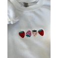 thumbnail image 3 of Strawberry Embroidered Sweatshirt, 3 of 4