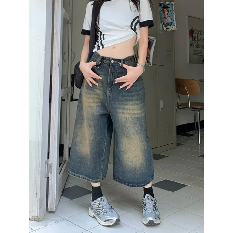 00s airwalk baggy denim shorts y2k - メルカリ