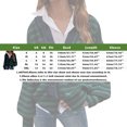 thumbnail image 3 of Vedolay Cardigans for Women 2023 Lightweight Crochet Knit Cardigans Button Down Sweaters Shrugs Green,2XL, 3 of 5