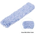 thumbnail image 3 of MECCANIXITY Microfiber Scrubber Replacement Head 9.84 Inch for Window Glass Marble Wall Home Bathroom, Blue, 3 of 7