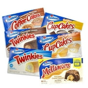 Hostess Snack Cake and Cupcake Variety Pack | 54 Cakes (Chocolate, Original Twinkies, Golden & Orange Cupcakes, Coffee cakes and Meltamors) | Multi-Flavor Desserts, Party Essential