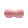 thumbnail image 1 of Esfera de masaje doble para pies y músculos, ideal para relajación profunda y alivio de tensiones en yoga y ejercicios, disponible en color rosa., 1 of 6