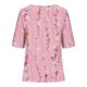 thumbnail image 5 of Fiudx Ofertas Flash Artículos En Oferta Top de Manga Corta con Cuello Redondo y Botones de Lino con Estampado Informal para Mujer, 5 of 5