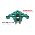 thumbnail image 4 of GREEN Roof Ice Guard Snow Guard Snow Stops for Standing Seam Metal Roofing Green, 4 of 7