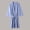 Light Blue, variant on Men Thin Lightweight Open Front Cardigan Bathrobe, Solid Color Loose Soft Breathable Belted Wrap Robe Casual Relaxed Home Sleep Loungewear Black XXXL