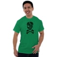 thumbnail image 5 of Irish Skull Crossbones St Pattys Day Men's Graphic T Shirt Tees Brisco Brands S, 5 of 6