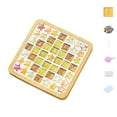 thumbnail image 2 of LSLJS Crafts Mosaicss Tile Set Wooden Cup Mats Mixed Color Mosaicss Set Crafts Pack 6ml, 2 of 4