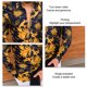 thumbnail image 3 of Top de hombre con cuello vuelto, Top ajustado de moda de manga larga con estampado de un solo pecho, 3 of 4
