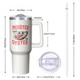 thumbnail image 3 of 1pc Mother's Day Gifts 40oz Tumbler with Straw & Handle - Insulated Stainless Steel Cup | Holiday Gift for Man Women (Christmas, Valentine's, Birthday), 3 of 5