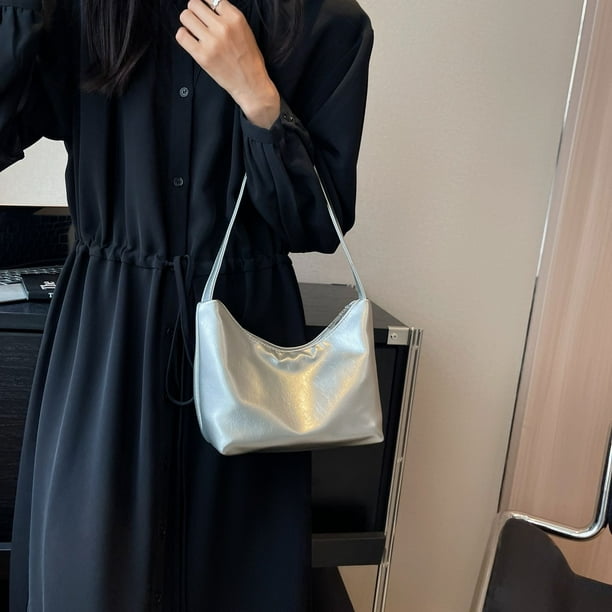 Mini bolsos de señora para mujer, cierre de cremallera, Color sólido, moda informal, bolso de viaje