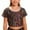 Camouflage, variant on Girls T Shirt Sparkly Cheerleading Short Sleeve T-Shirt And Glitter Performance Tee For Festive Party Stage Show Classic Top Black
