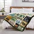 thumbnail image 3 of Hiking Gifts for Men Women, Cool Hiking Gifts, Hikers Gifts, Gifts for Hikers, Hiking Lovers Gifts Idea, Outdoor Caming Adventure Gifts for Hikers Lovers, Hiking Rv Travel Gifts Blanket 50"x60", 3 of 5