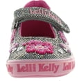 thumbnail image 3 of Lelli Kelly Girls LK8124 Canvas Glitter Fashion Flats Shoes, 3 of 4