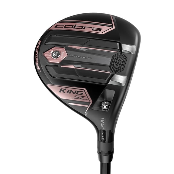 New Lady Cobra King SZ Black / Rose Gold 17-20° 3 Wood UST Helium Black