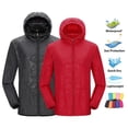 thumbnail image 2 of LNGXO Unisex Hiking Jacket Men Women Waterproof Quick Dry Camping Windbreaker Trekking Fishing Rain Coat Outdoor Anti UV Clothes, 2 of 4